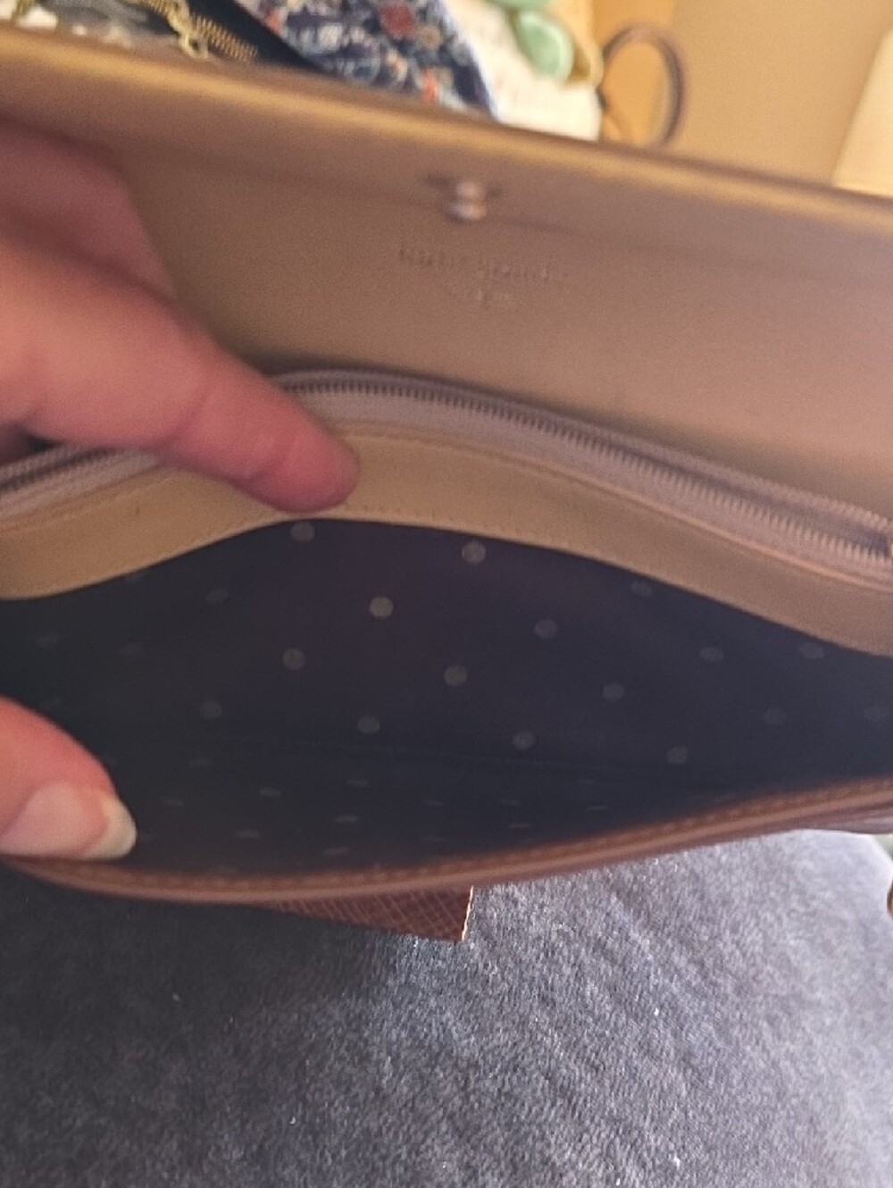 Kate Spade Project Brown Leather Wallet, See All Pictures - Picture 9 of 16